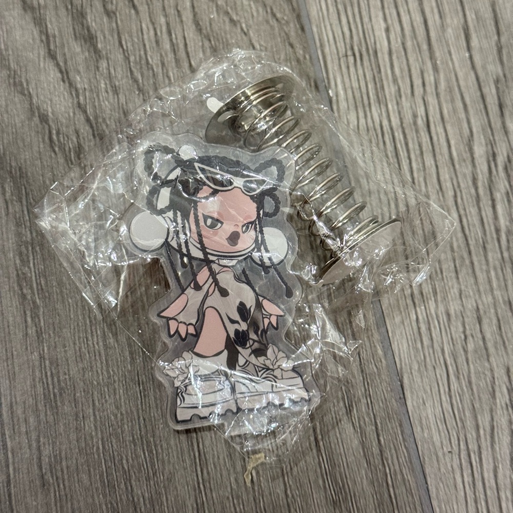 Skullpanda acrylic figurine